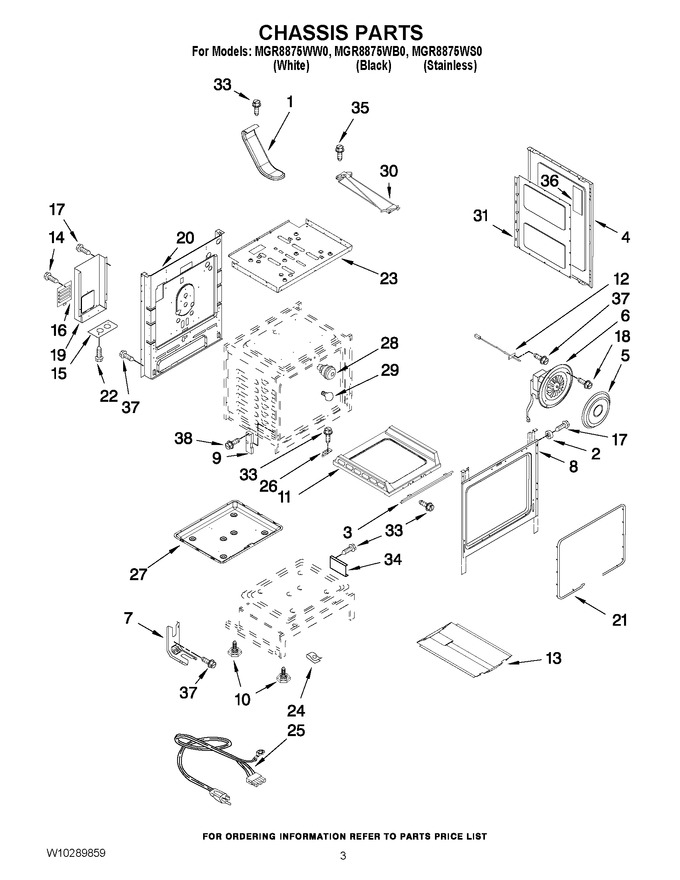 Diagram for MGR8875WS0