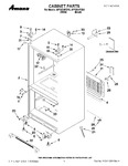 Diagram for 01 - Cabinet Parts