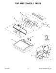 Diagram for 02 - Top And Console Parts