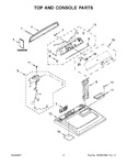 Diagram for 02 - Top And Console Parts