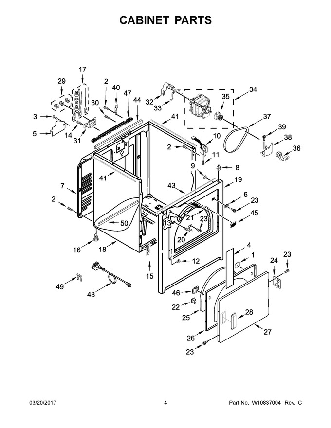 Diagram for YMEDB755DW1