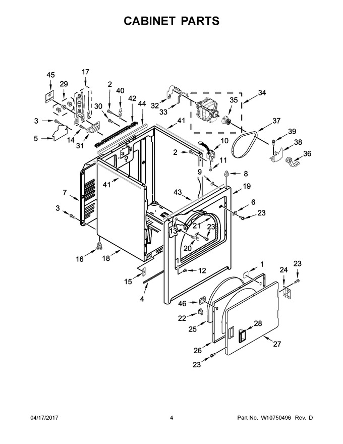 Diagram for MEDB755DW0