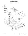 Diagram for 02 - Cooktop Parts