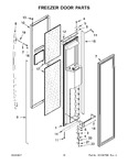 Diagram for 10 - Freezer Door Parts