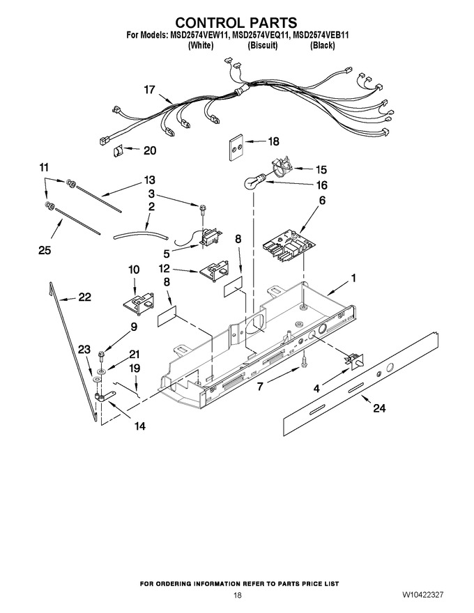Diagram for MSD2574VEW11