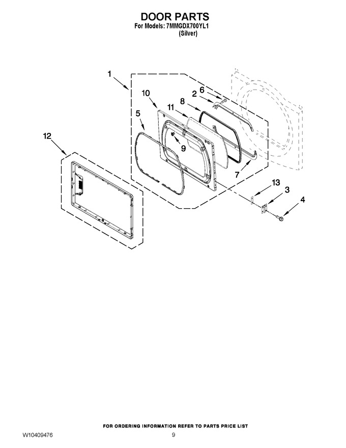 Diagram for 7MMGDX700YL1