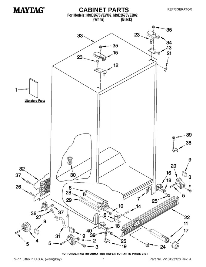 Diagram for MSD2573VEB02
