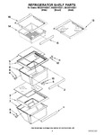 Diagram for 03 - Refrigerator Shelf Parts