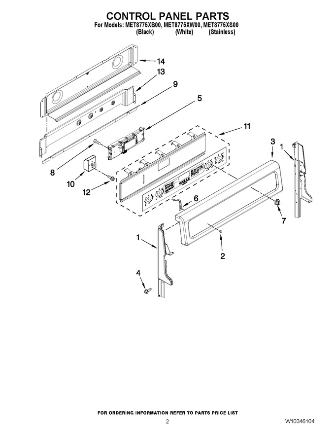 Diagram for MET8775XS00