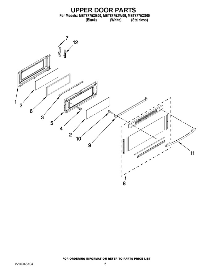 Diagram for MET8775XS00