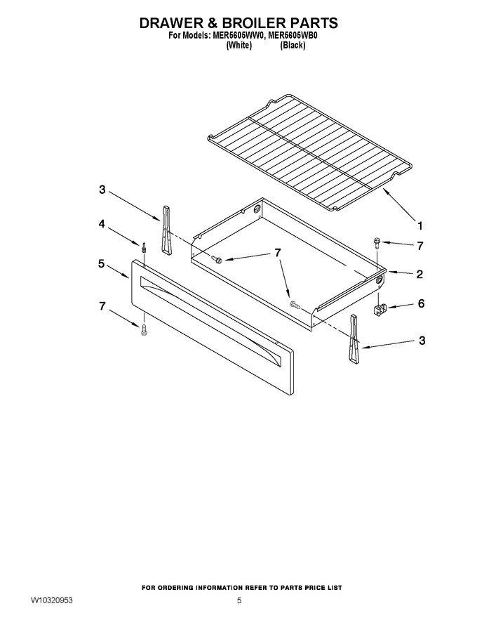 Diagram for MER5605WW0