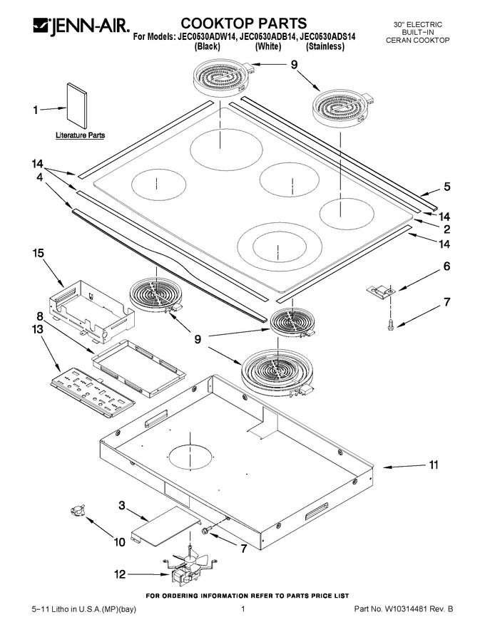 Diagram for JEC0530ADS14