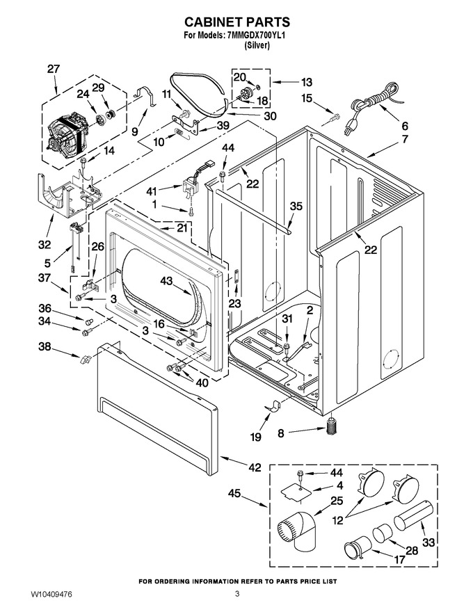 Diagram for 7MMGDX700YL1
