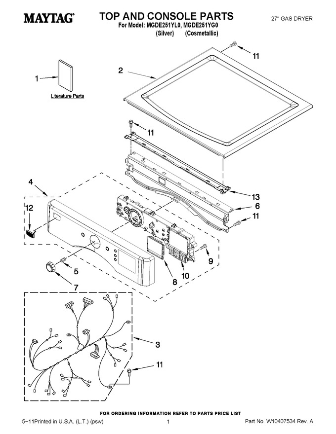 Diagram for MGDE251YL0