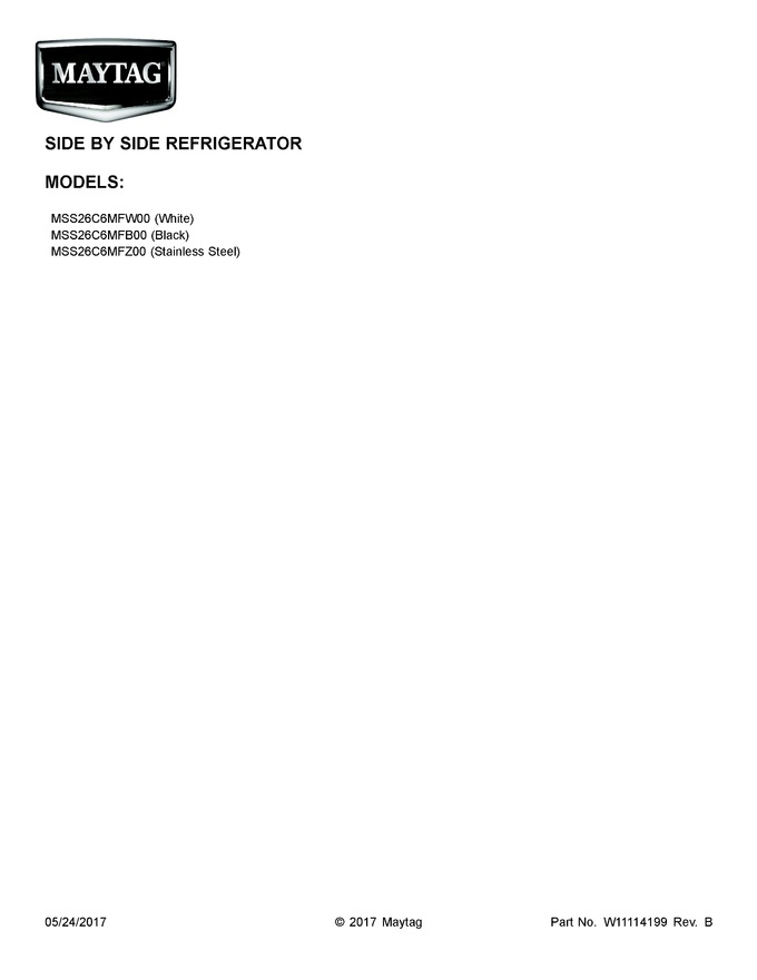 Diagram for MSS26C6MFB00