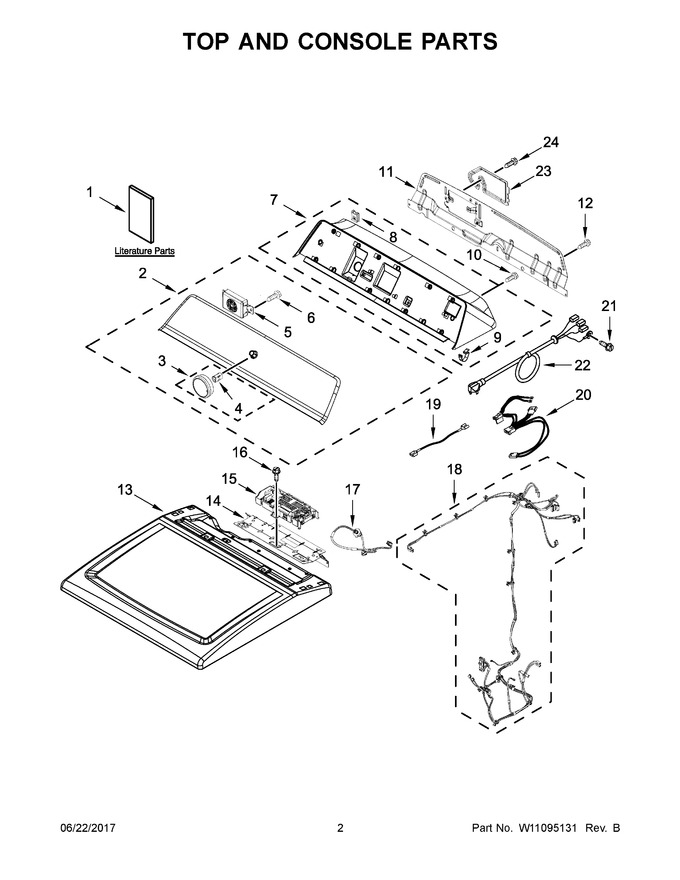 Diagram for MGDB765FW0