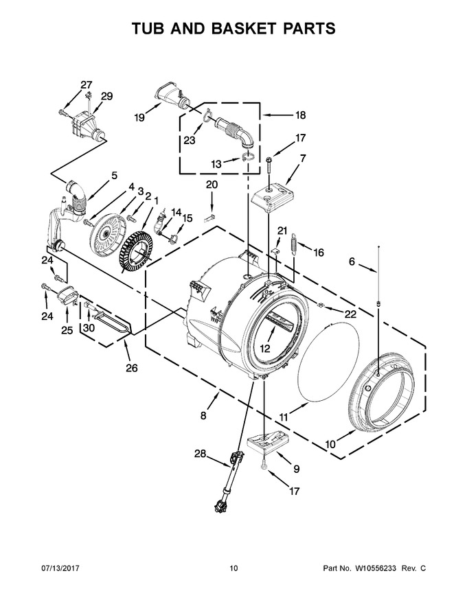 Diagram for MHW7000AG0