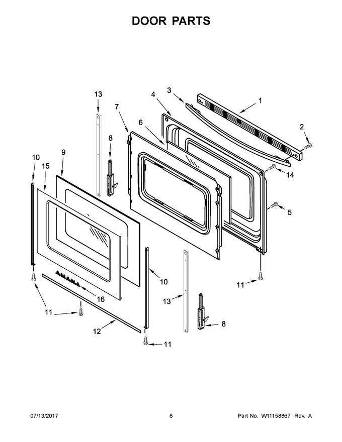 Diagram for YAER6303MFW1