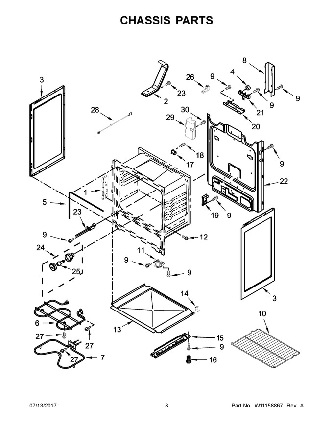 Diagram for YAER6303MFW1