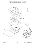 Diagram for 02 - Top And Console Parts