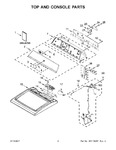 Diagram for 02 - Top And Console Parts