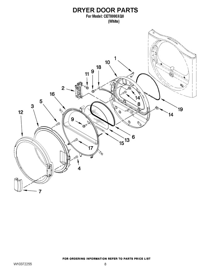 Diagram for CET8000XQ0