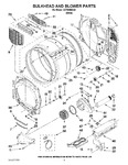 Diagram for 03 - Bulkhead And Blower Parts