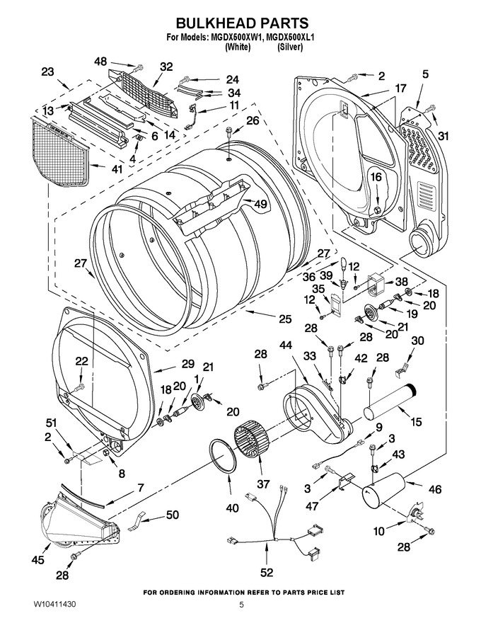 Diagram for MGDX500XL1