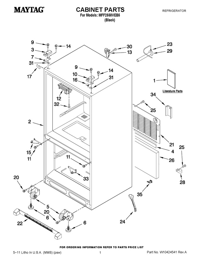 Diagram for MFF2558VEB5
