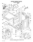 Diagram for 02 - Dryer Cabinet Parts