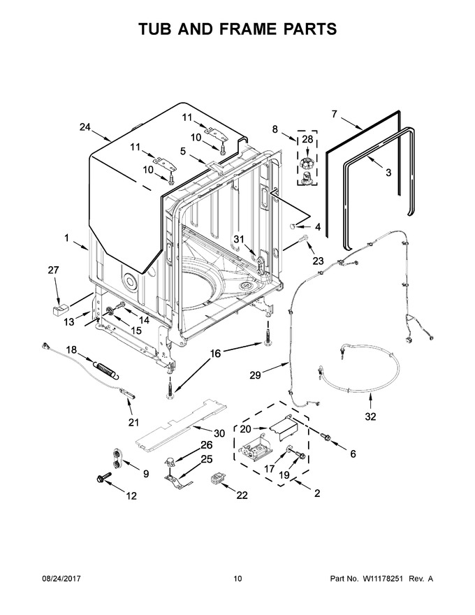 Diagram for JDB9200CWX4