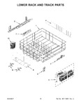Diagram for 10 - Lower Rack And Track Parts