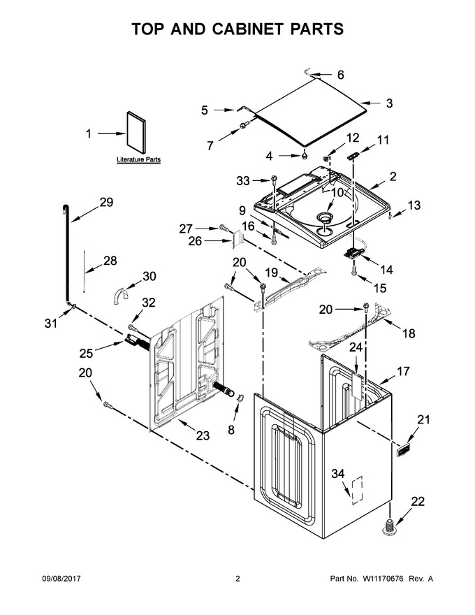Diagram for MVWB855DC3