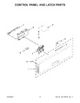 Diagram for 03 - Control Panel And Latch Parts
