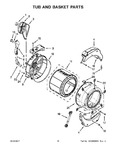Diagram for 09 - Tub And Basket Parts