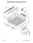 Diagram for 09 - Upper Rack And Track Parts