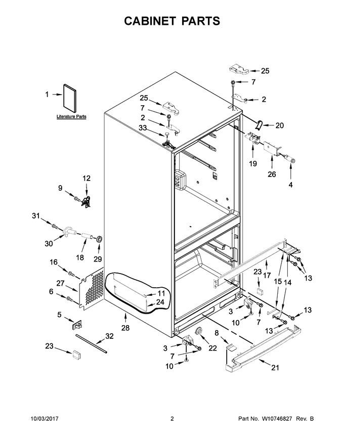 Diagram for MFW2055DRH00