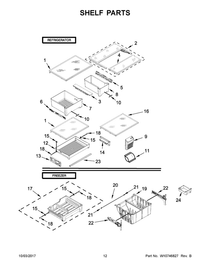 Diagram for MFW2055DRH00