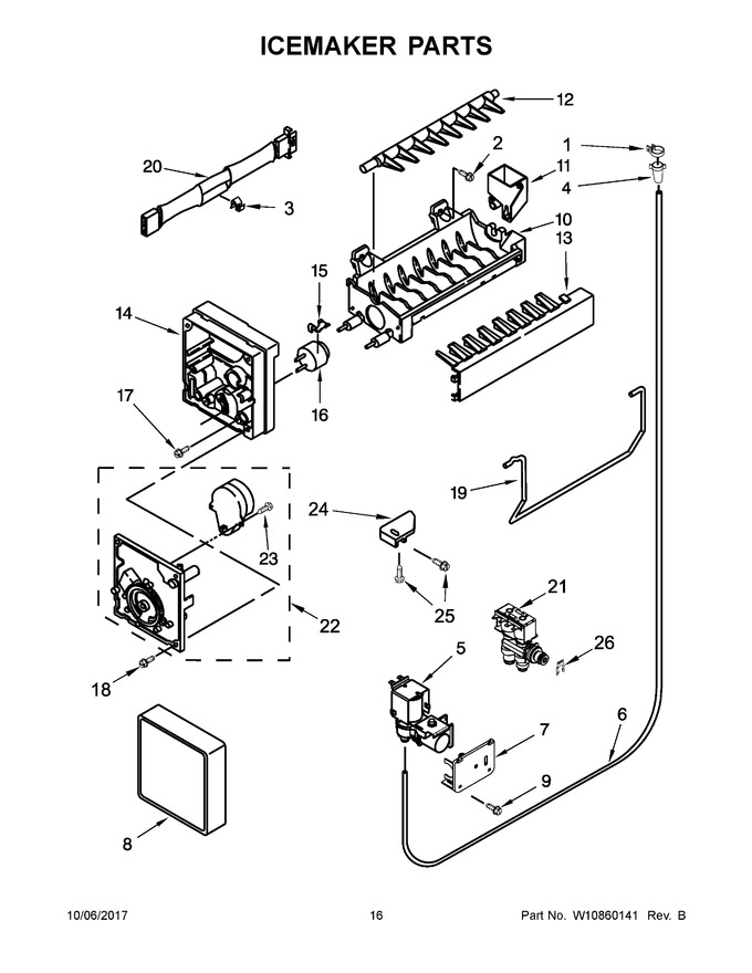 Diagram for MFW2055DRE01