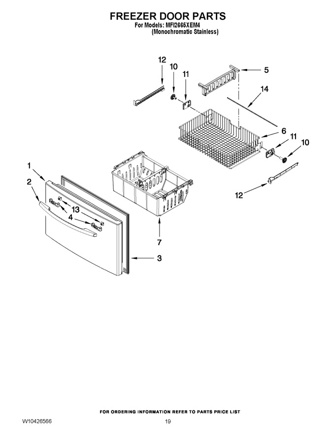 Diagram for MFI2665XEM4