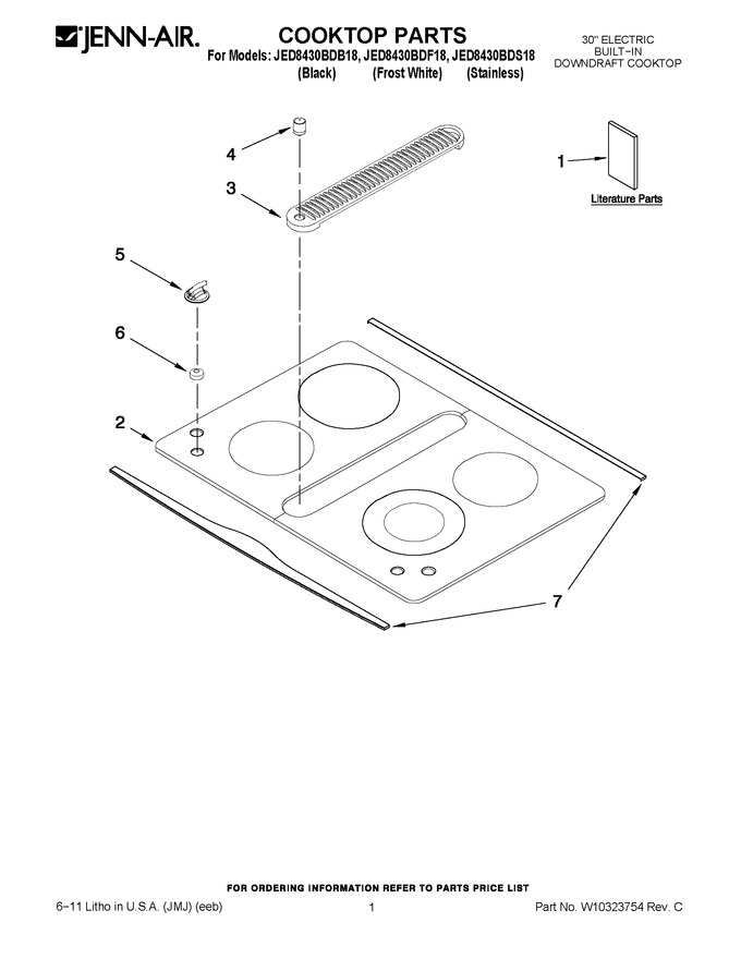 Diagram for JED8430BDF18