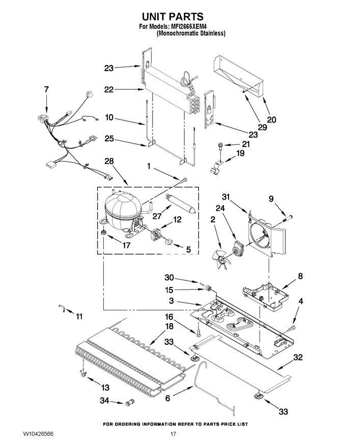 Diagram for MFI2665XEM4