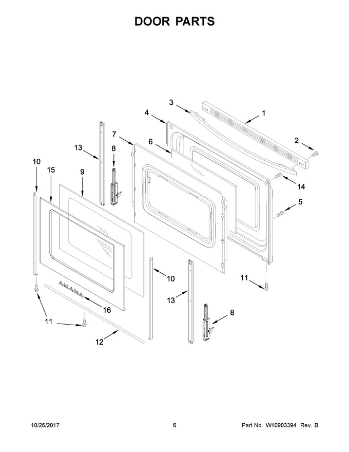 Diagram for AER6303MFW0