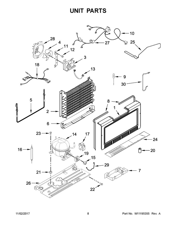 Diagram for MZF34X18FW02