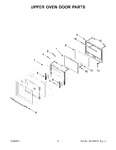 Diagram for 04 - Upper Oven Door Parts