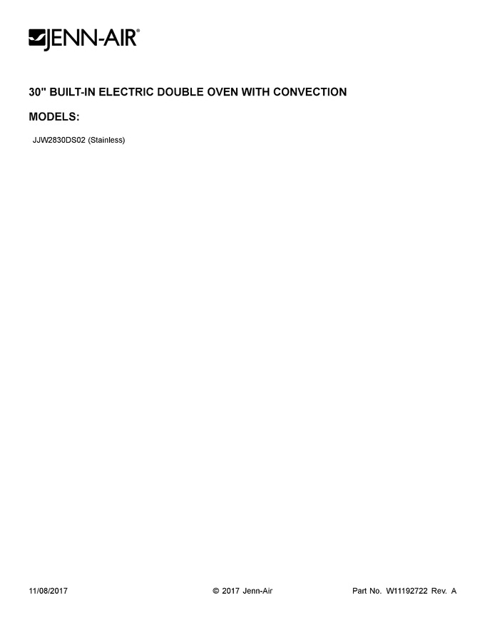 Diagram for JJW2830DS02