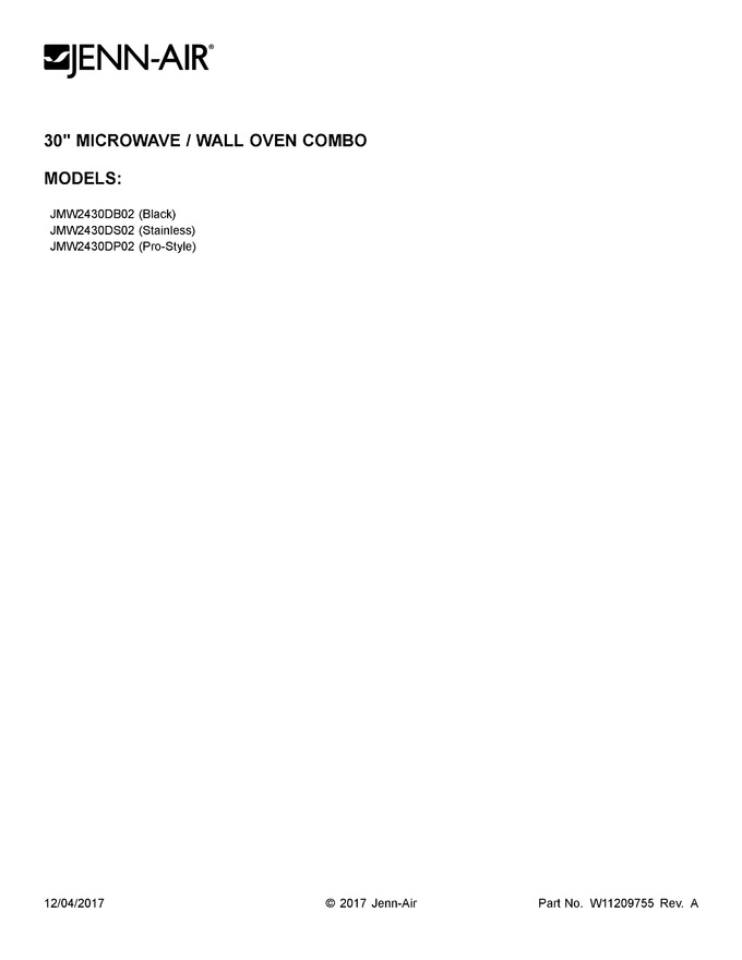 Diagram for JMW2430DB02