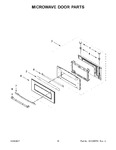 Diagram for 09 - Microwave Door Parts
