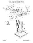 Diagram for 02 - Top And Console Parts