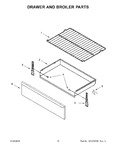 Diagram for 06 - Drawer And Broiler Parts
